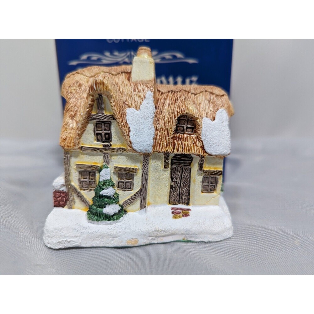 A Dickens Christmas Collection Cratchit Home 1988 RSVP Inc Cold Cast Cottage
